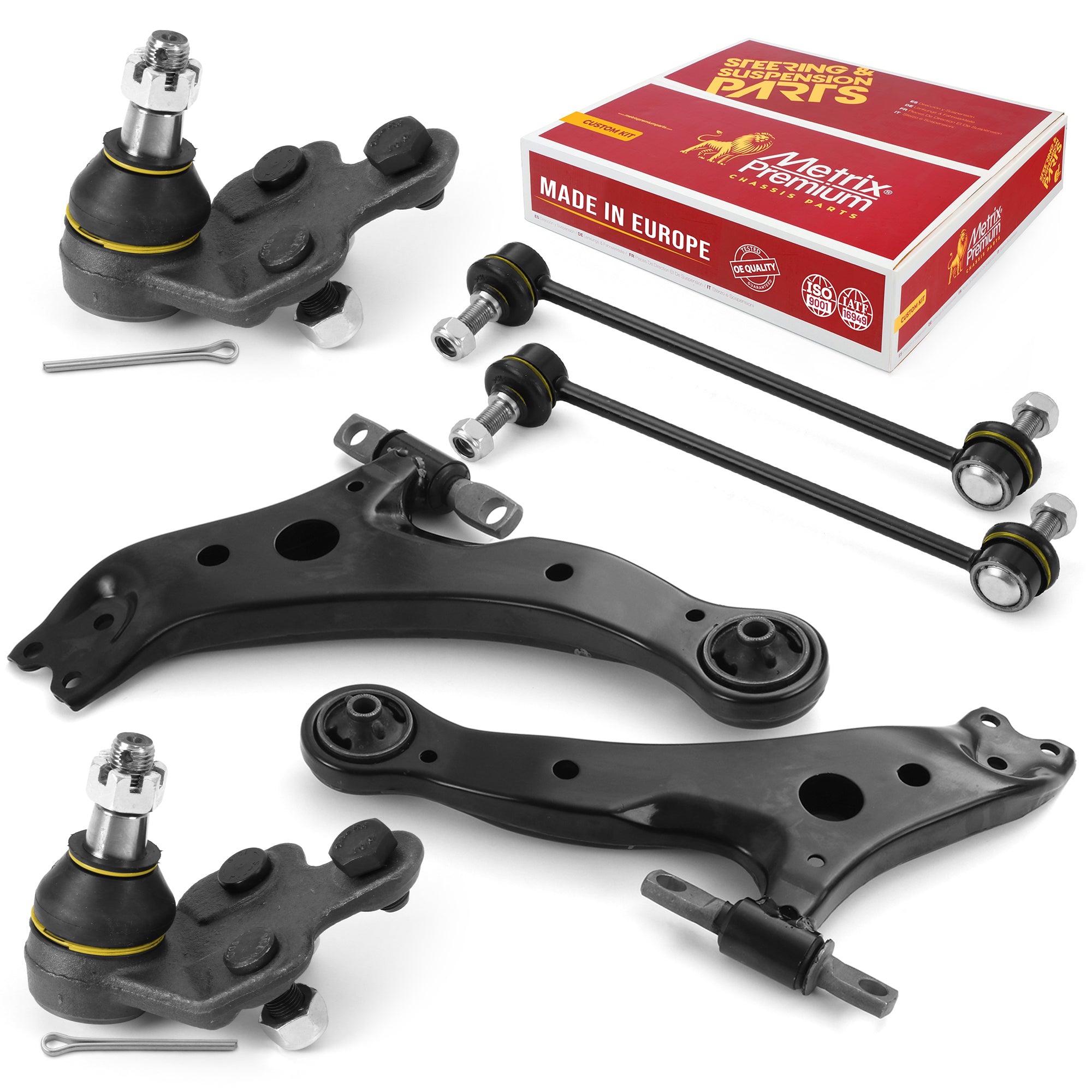 Metrix Premium Front End 6 PC Suspension Kit 95942MT for Lexus, Toyota aftermarket spare parts