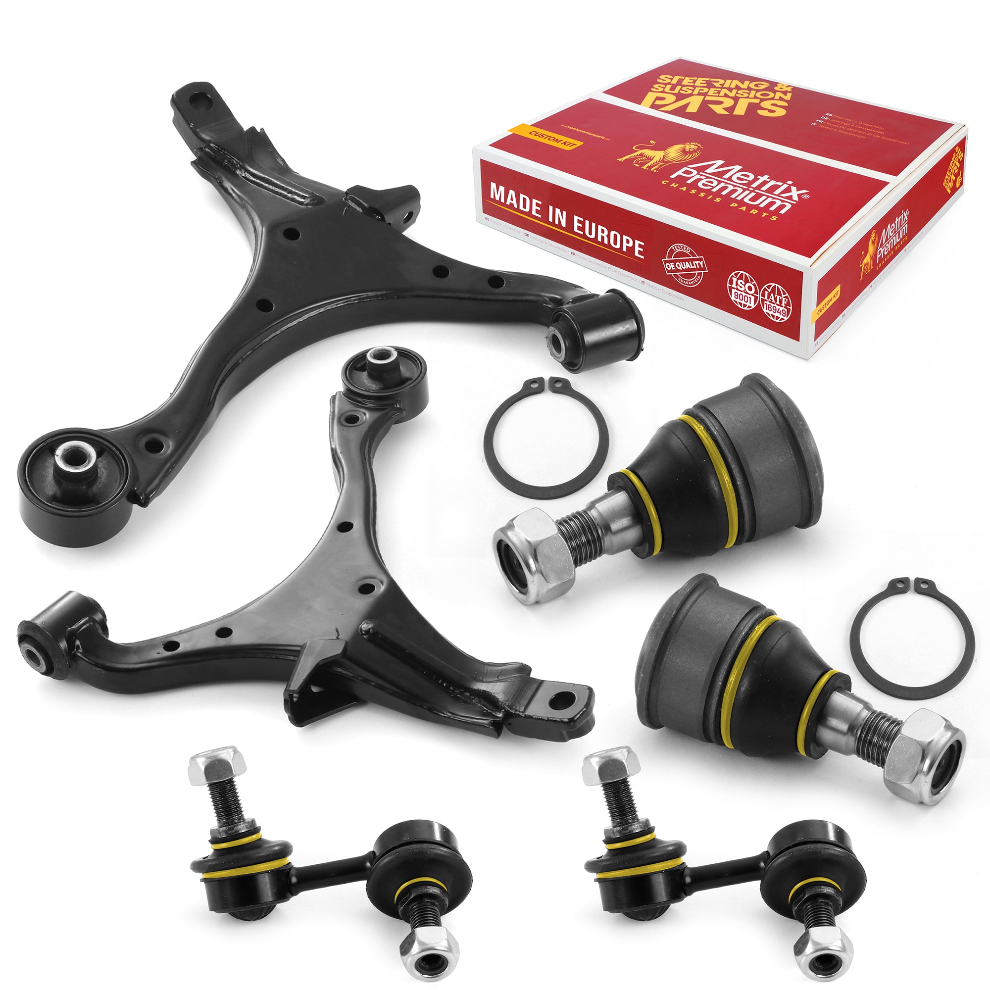 Metrix Premium Front End 6 PC Suspension Kit 95946MT for Honda aftermarket spare parts