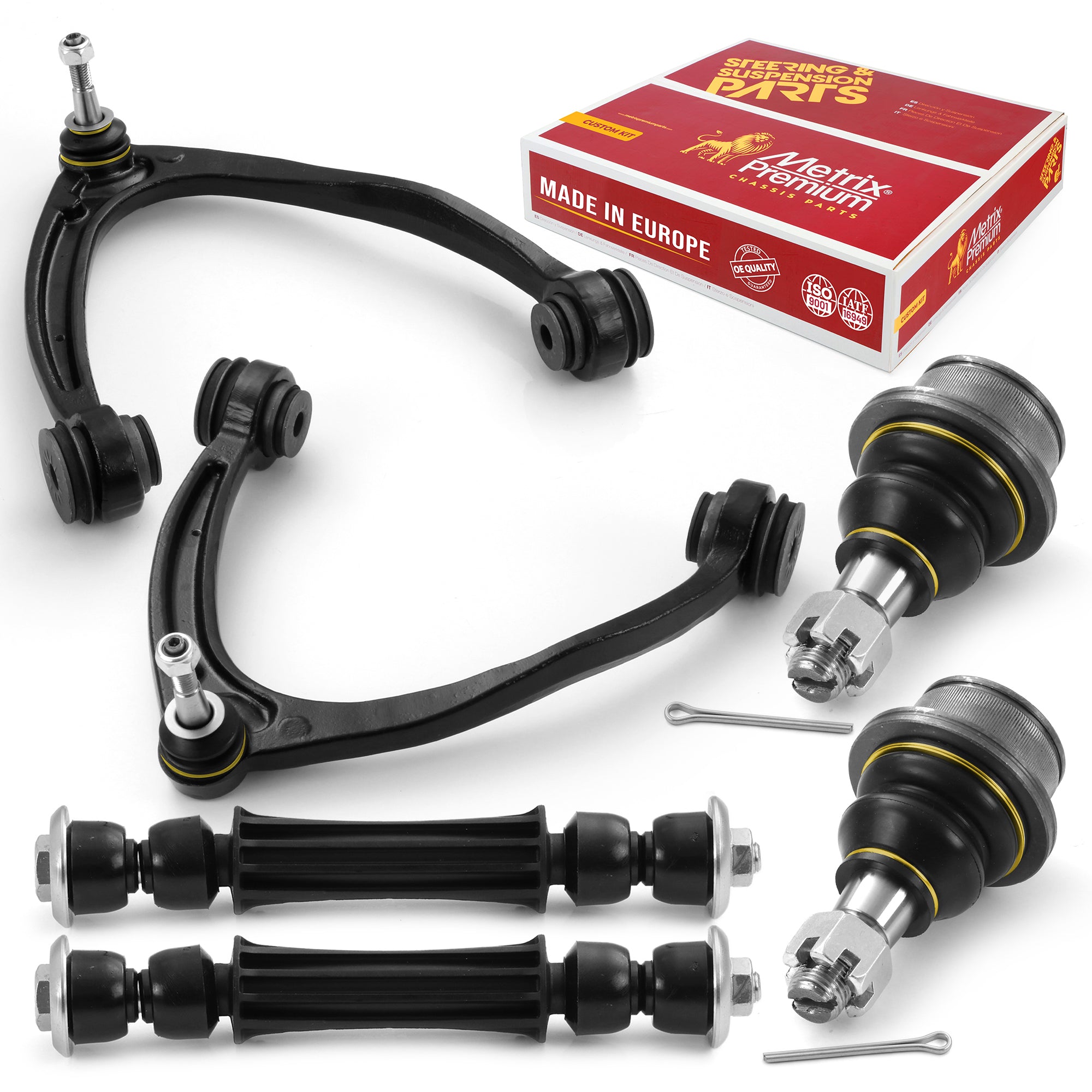 Metrix Premium Front End 6 PC Suspension Kit 95951MT for Cadillac, Chevrolet, GMC aftermarket spare parts