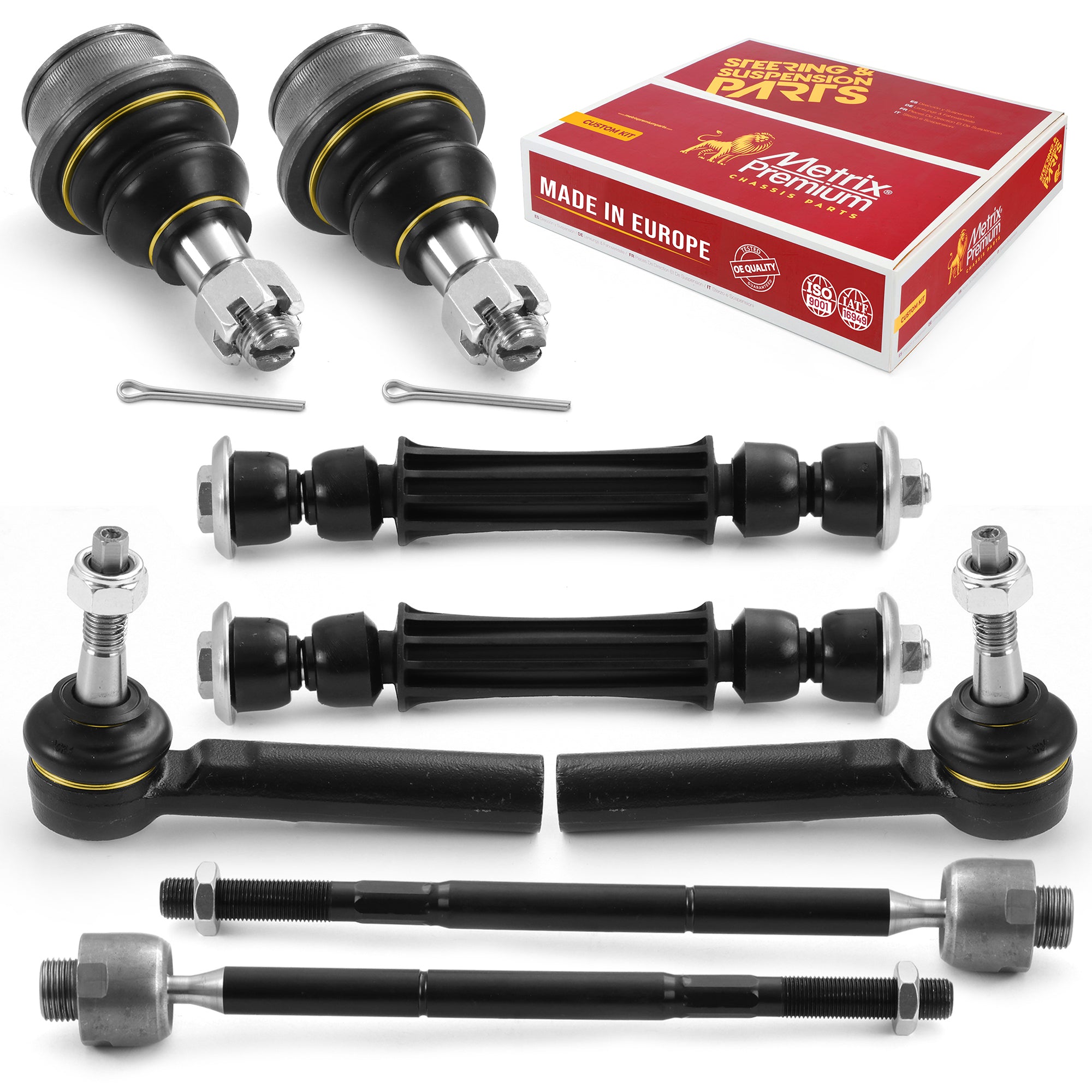 Metrix Premium Front End 8 PC Suspension Kit 95952MT for Cadillac, Chevrolet, GMC aftermarket spare parts