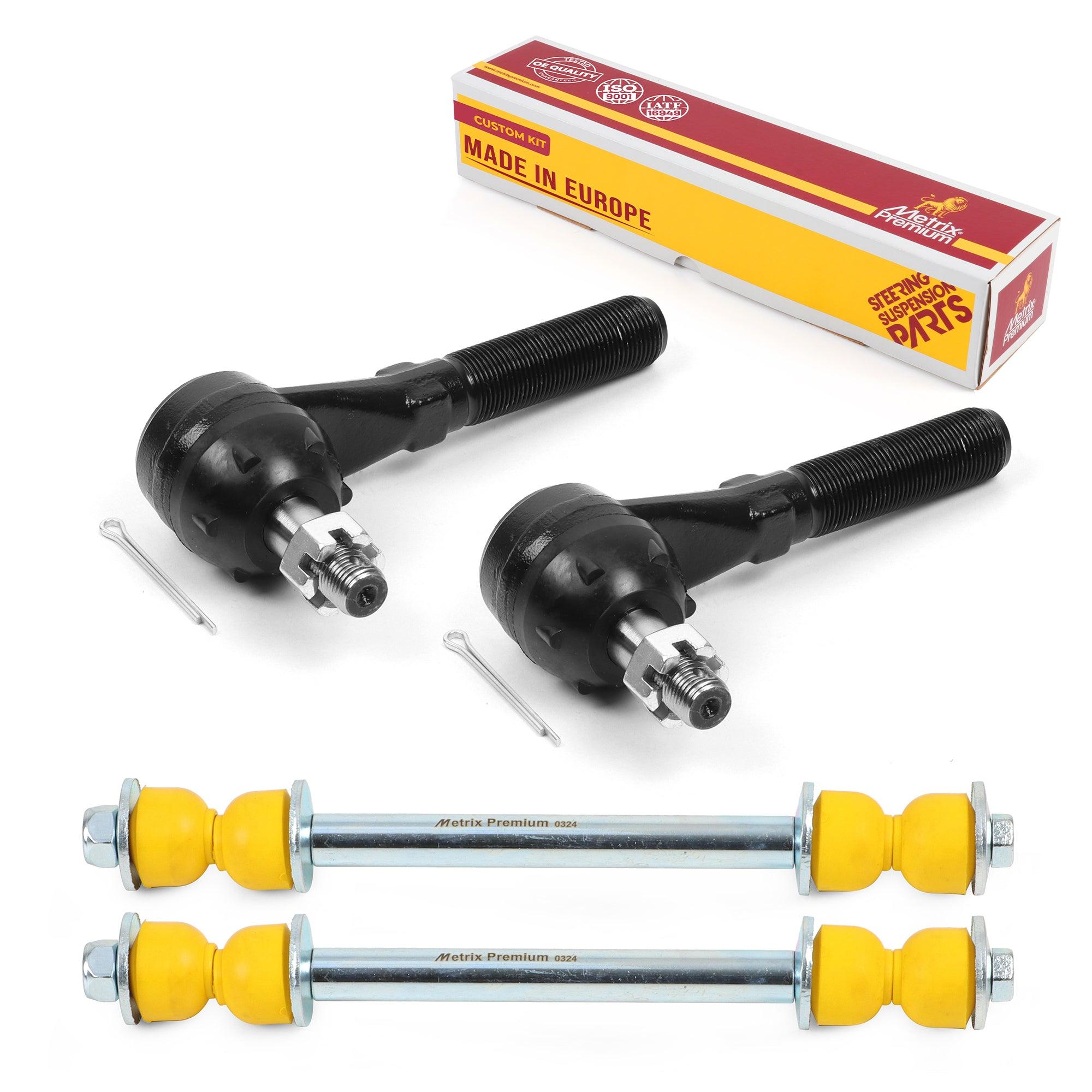 Metrix Premium 4 PC Stabilizer Bar Link and Tie Rod End 96018MT