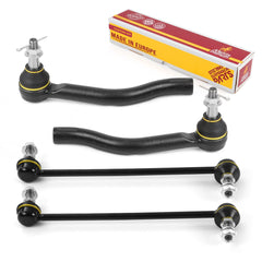 Metrix Premium 4 PC Tie Rod End and Stabilizer Bar Link 96080MT