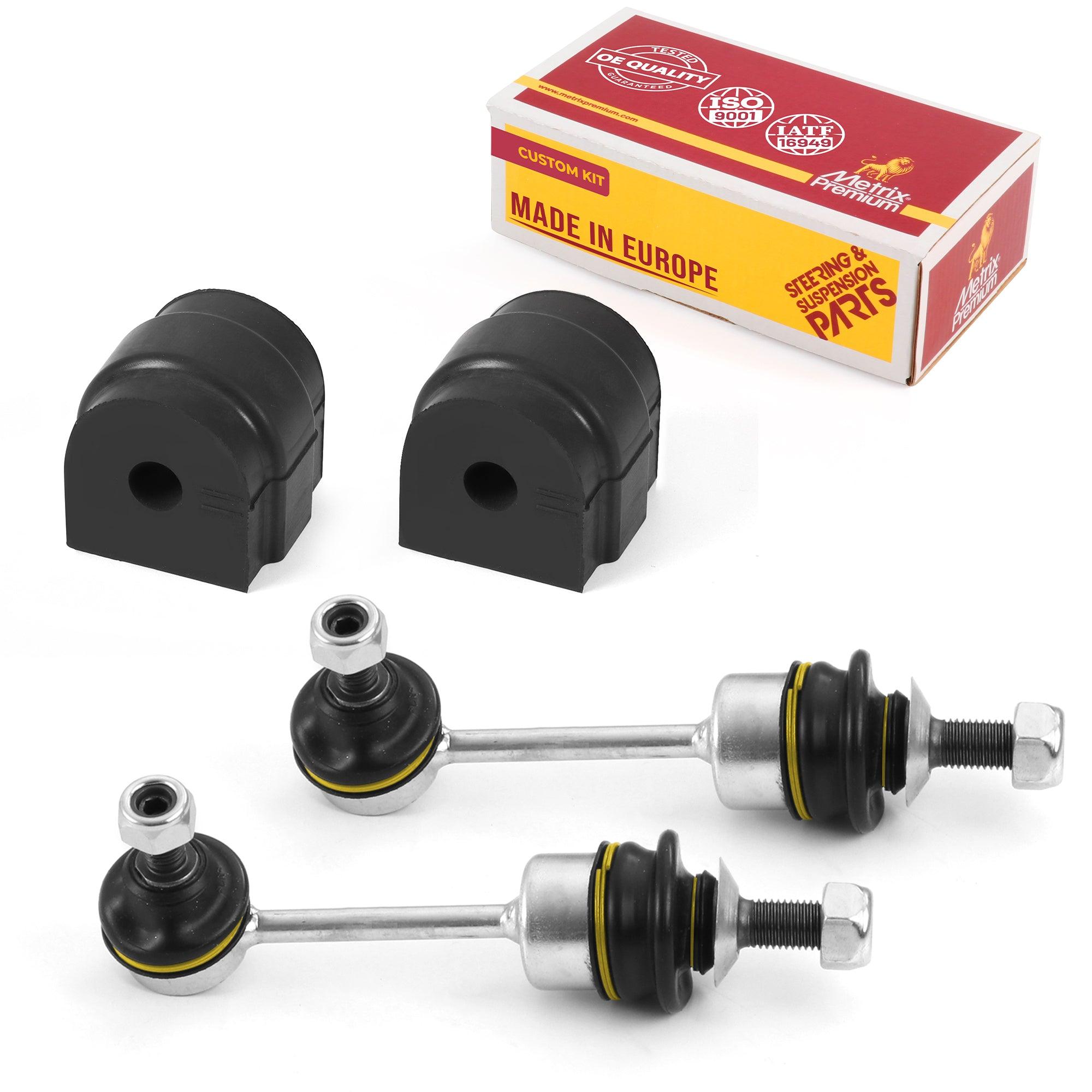 Metrix Premium 4 PC  Stabilizer Bar Link and Sway Bar Bushing Kit 96129MT