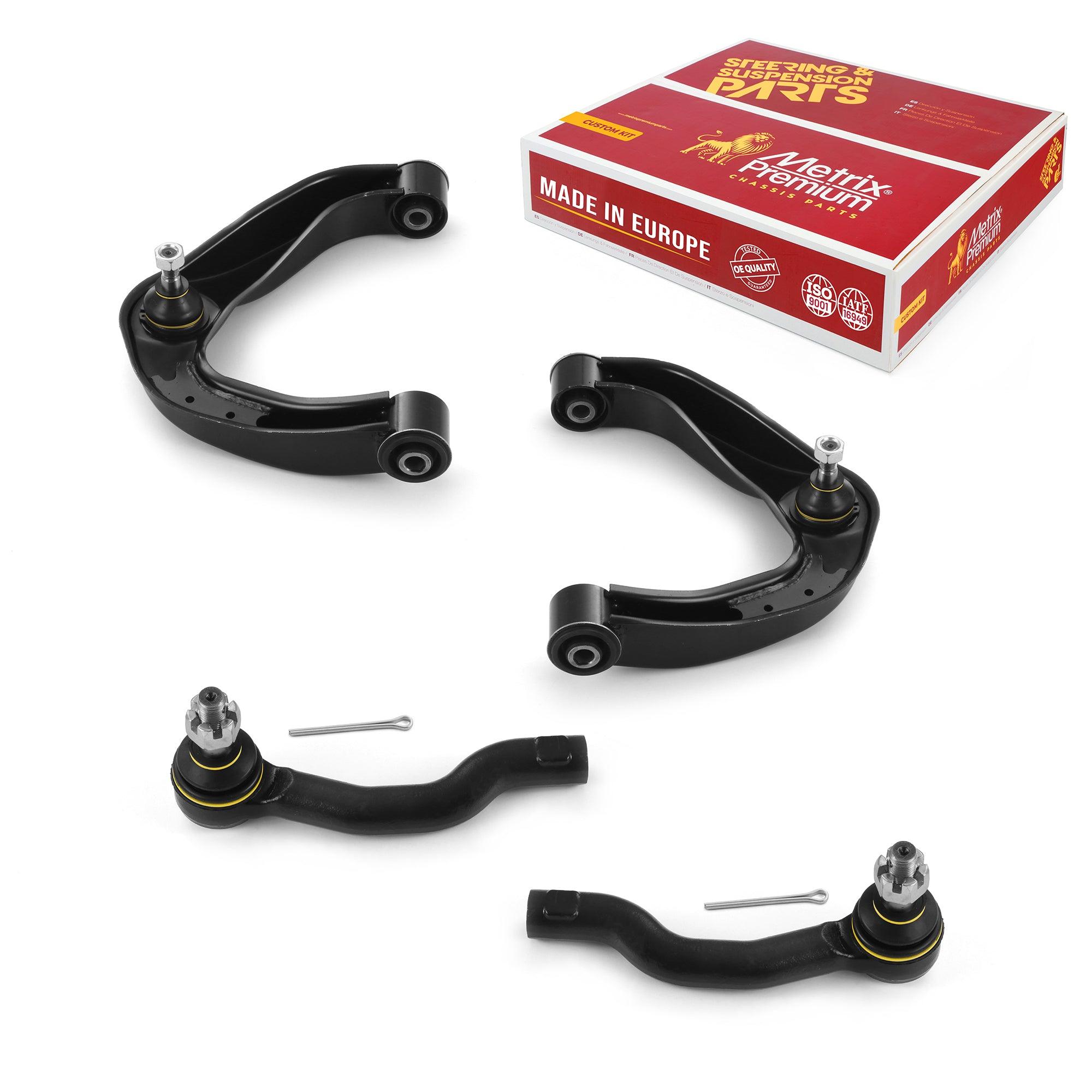 Metrix Premium 4 PC Control Arm and Outer Tie Rod End Kit 96447MT