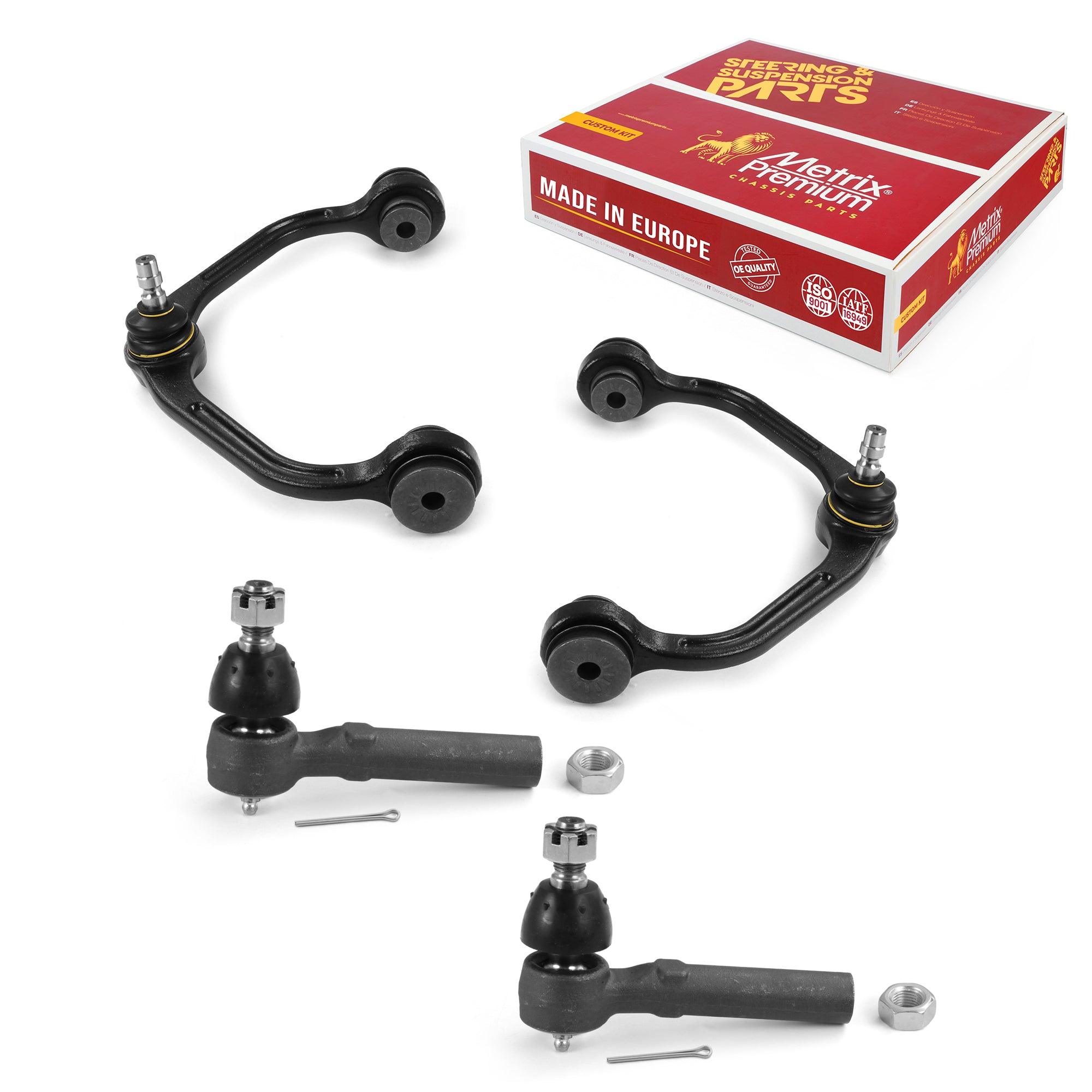 Metrix Premium 4 PC Control Arm and Outer Tie Rod End Kit 96452MT