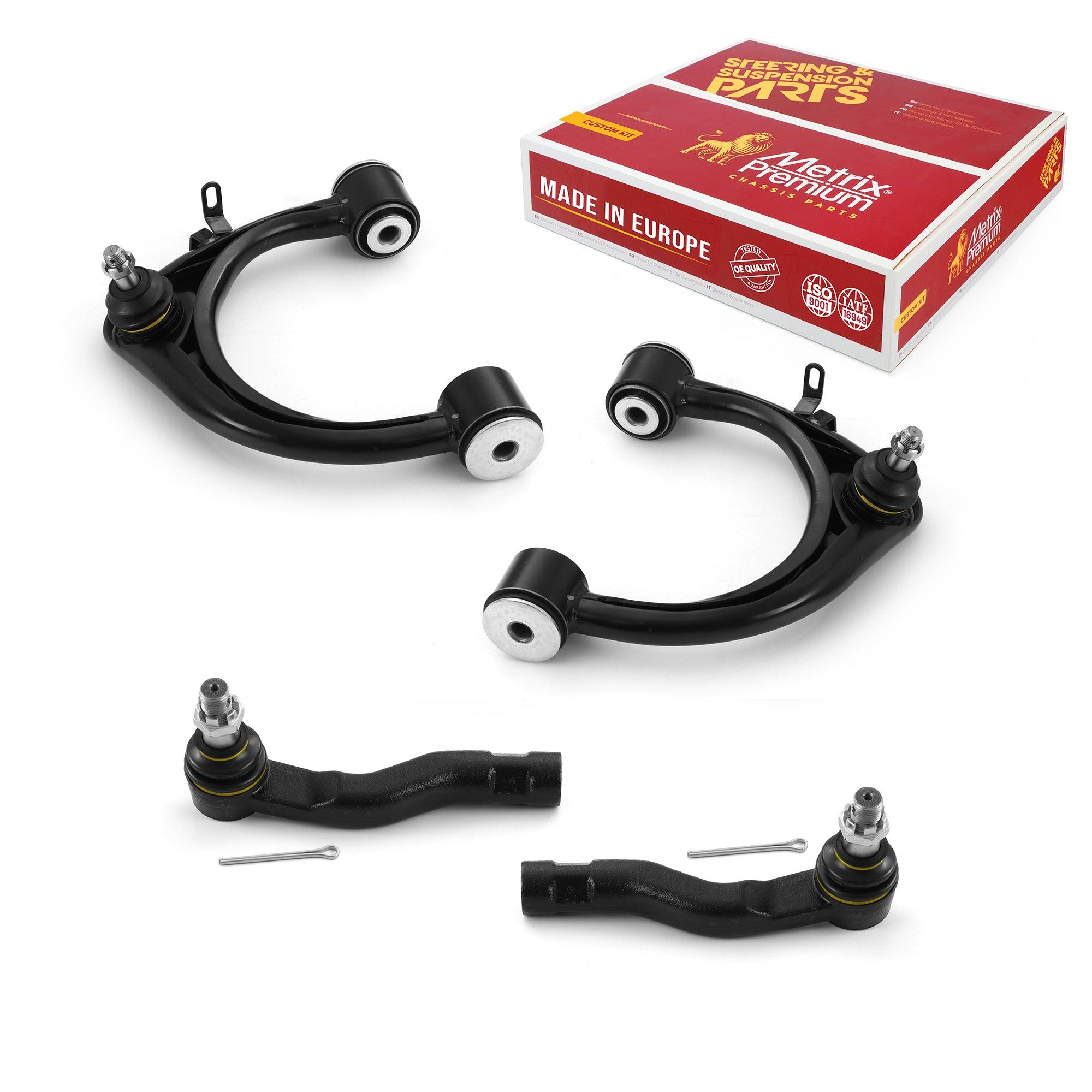 Metrix Premium 4 PC Control Arm and Outer Tie Rod End Kit 96456MT