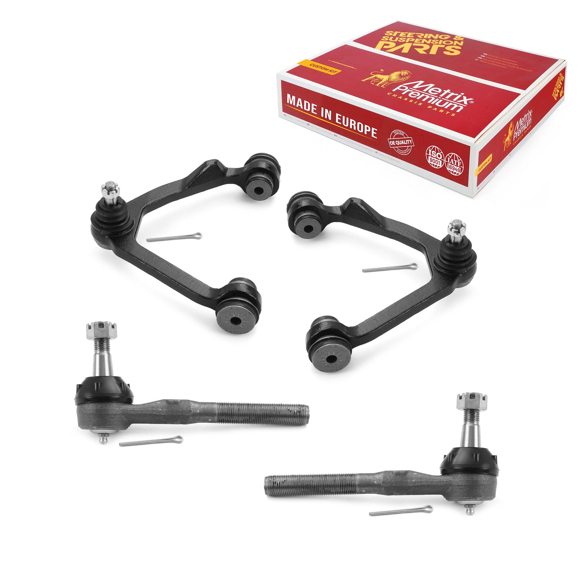 Metrix Premium 4 PC Control Arm and Outer Tie Rod End Kit 96473MT