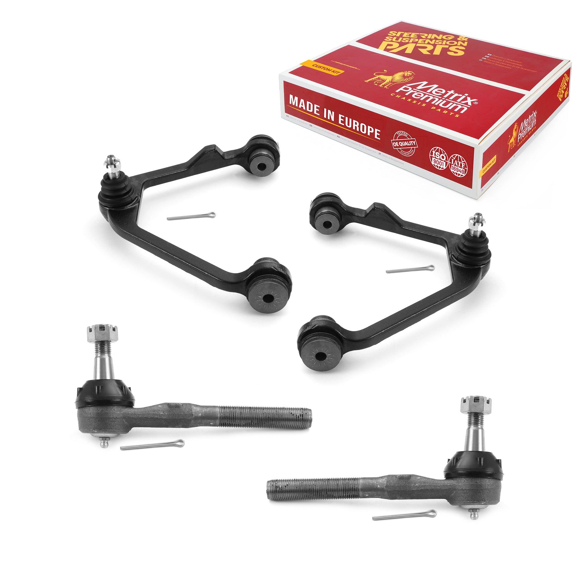 Metrix Premium 4 PC Control Arm and Outer Tie Rod End Kit 96474MT