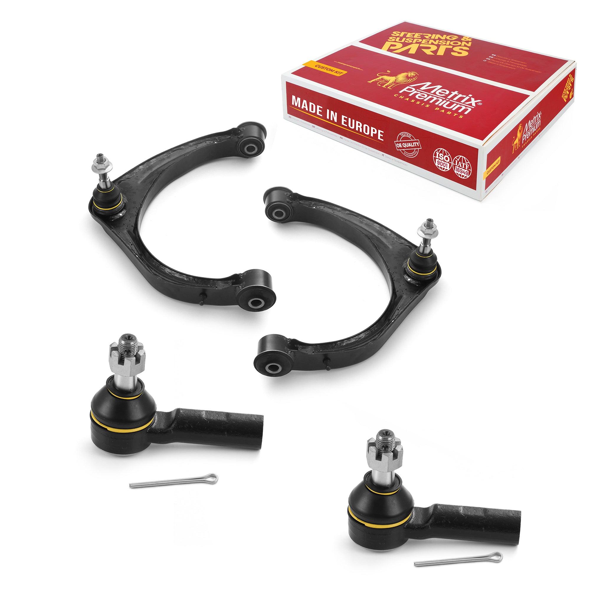Metrix Premium 4 PC Control Arm and Outer Tie Rod End Kit 96476MT