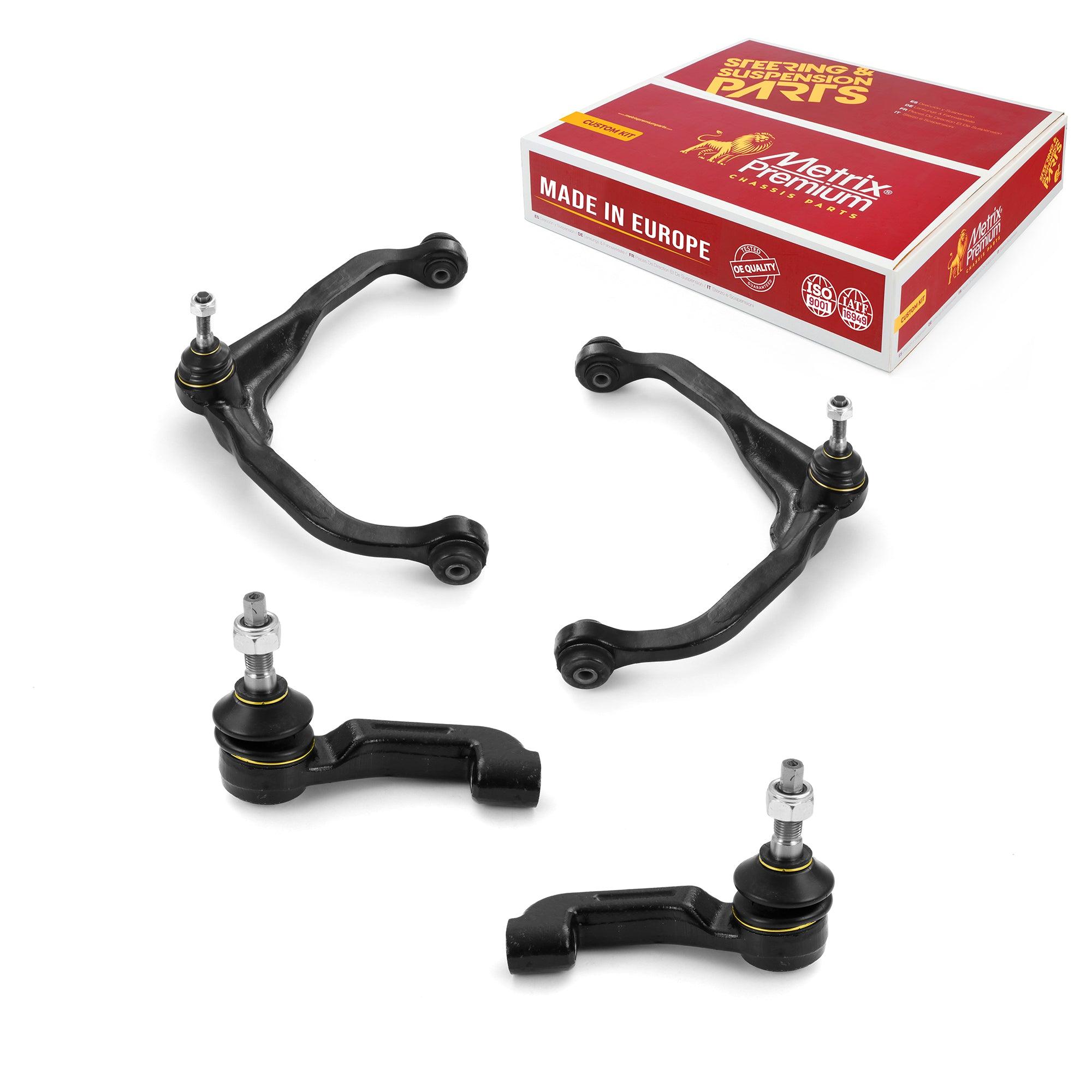 Metrix Premium 4 PC Control Arm and Outer Tie Rod End Kit 96477MT