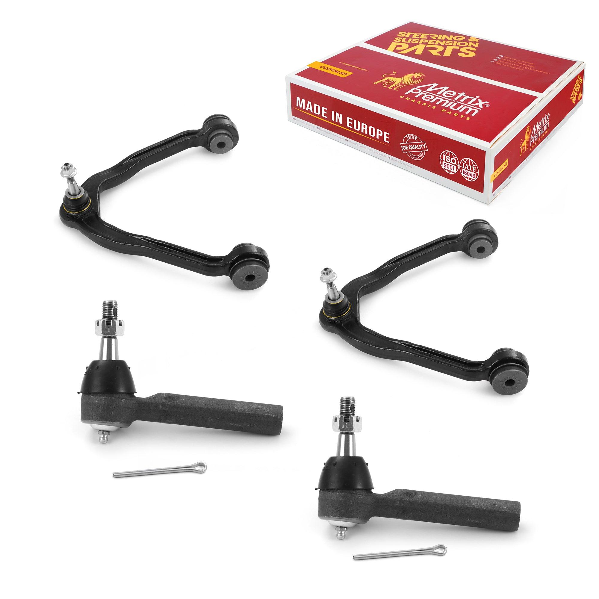 Metrix Premium 4 PC Control Arm and Outer Tie Rod End Kit 96488MT