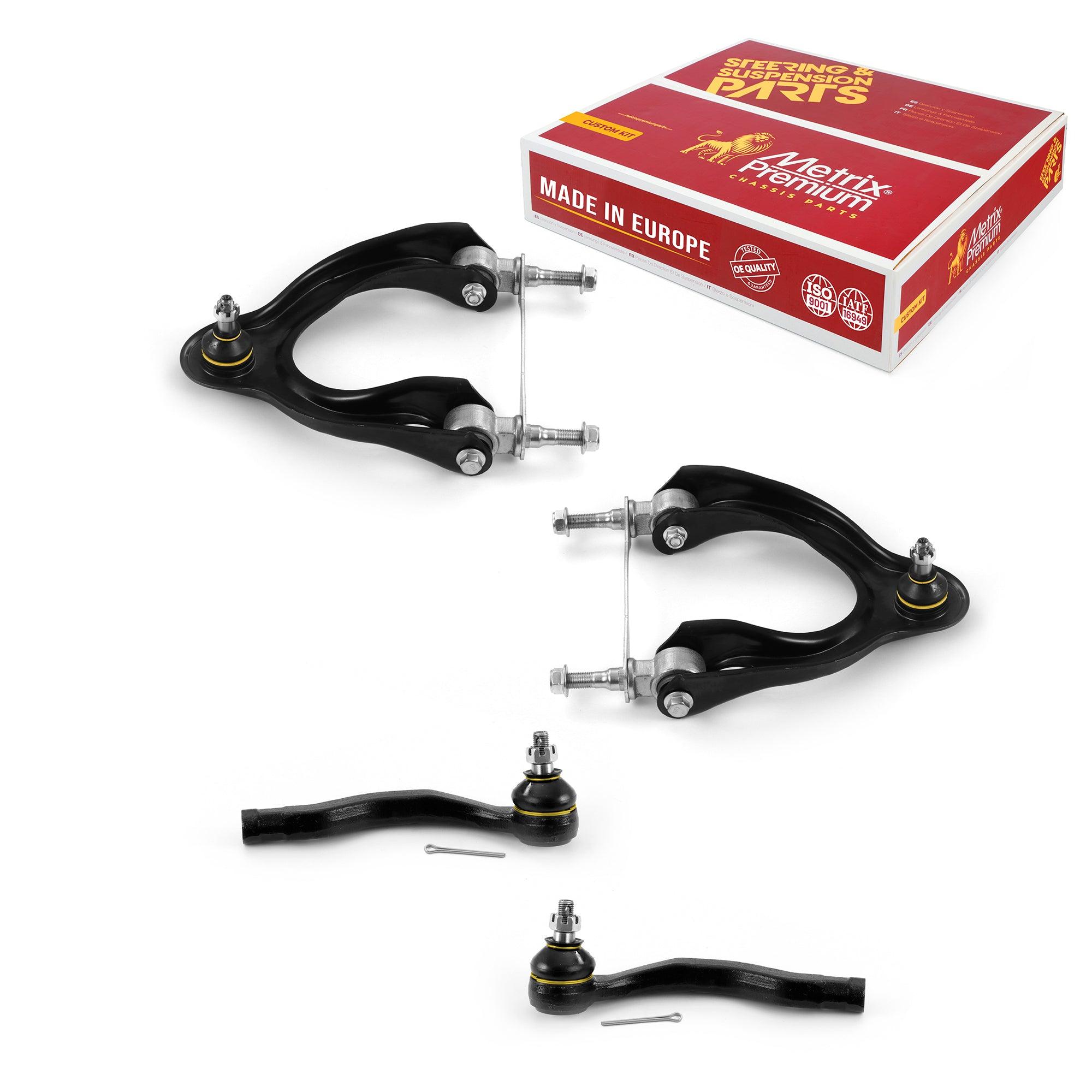 Metrix Premium 4 PC Control Arm and Outer Tie Rod End Kit 96499MT