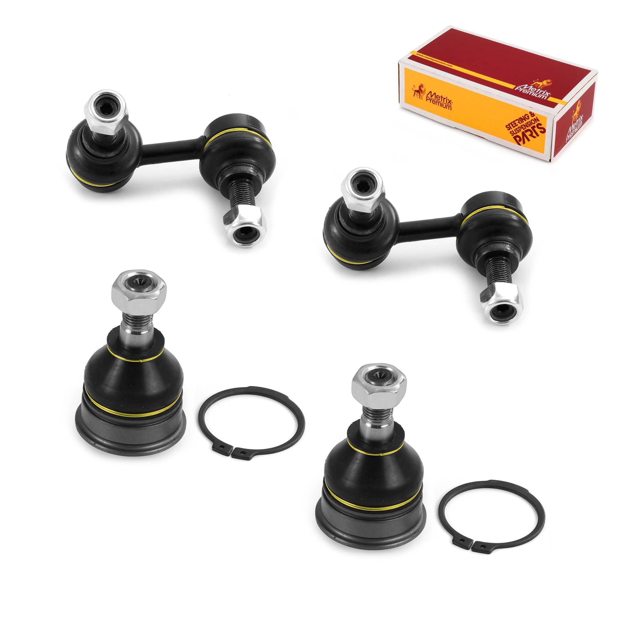 Metrix Premium 4 PC Stabilizer Bar Link and Upper Ball Joint Kit 96559MT