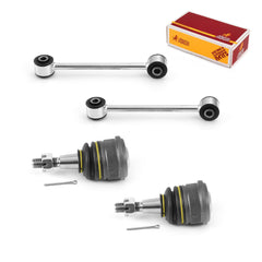 Metrix Premium 4 PC Stabilizer Bar Link and Upper Ball Joint Kit 96568MT