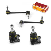 Metrix Premium 4 PC Stabilizer Bar Link and Upper Ball Joint Kit 96570MT