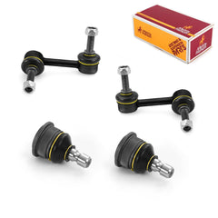 Metrix Premium 4 PC Stabilizer Bar Link and Upper Ball Joint Kit 96574MT