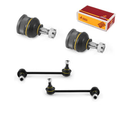 Metrix Premium 4 PC Stabilizer Bar Link and Upper Ball Joint Kit 96575MT