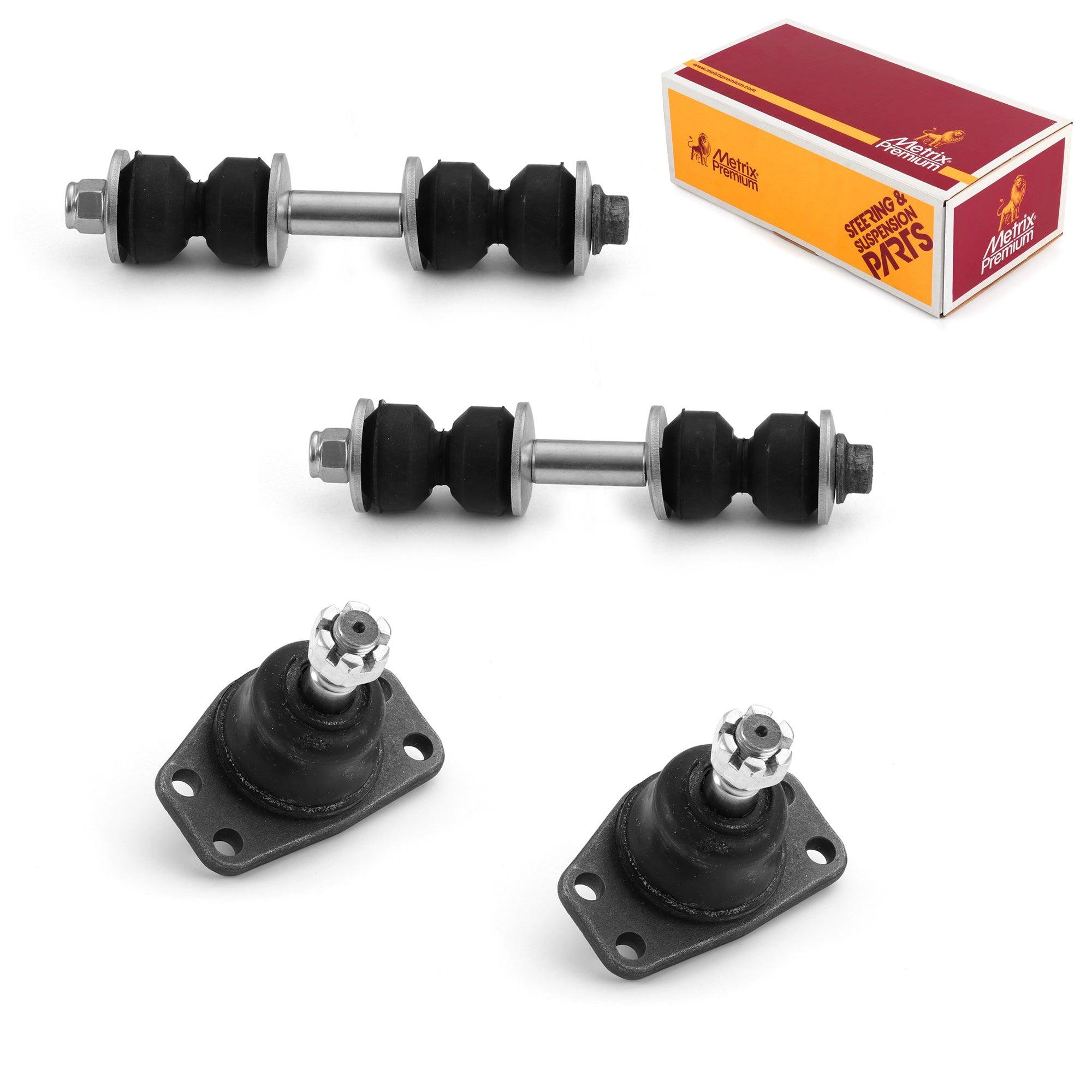 Metrix Premium 4 PC Stabilizer Bar Link and Upper Ball Joint Kit 96576MT