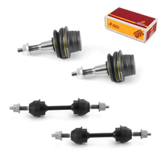 Metrix Premium 4 PC Stabilizer Bar Link and Upper Ball Joint Kit 96579MT