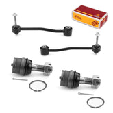 Metrix Premium 4 PC Stabilizer Bar Link and Upper Ball Joint Kit 96582MT