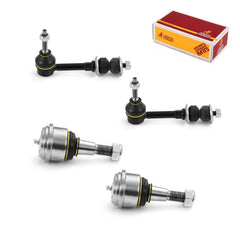 Metrix Premium 4 PC Stabilizer Bar Link and Upper Ball Joint Kit 96586MT