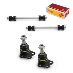 Metrix Premium 4 PC Stabilizer Bar Link and Upper Ball Joint Kit 96588MT