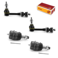 Metrix Premium 4 PC Stabilizer Bar Link and Upper Ball Joint Kit 96591MT