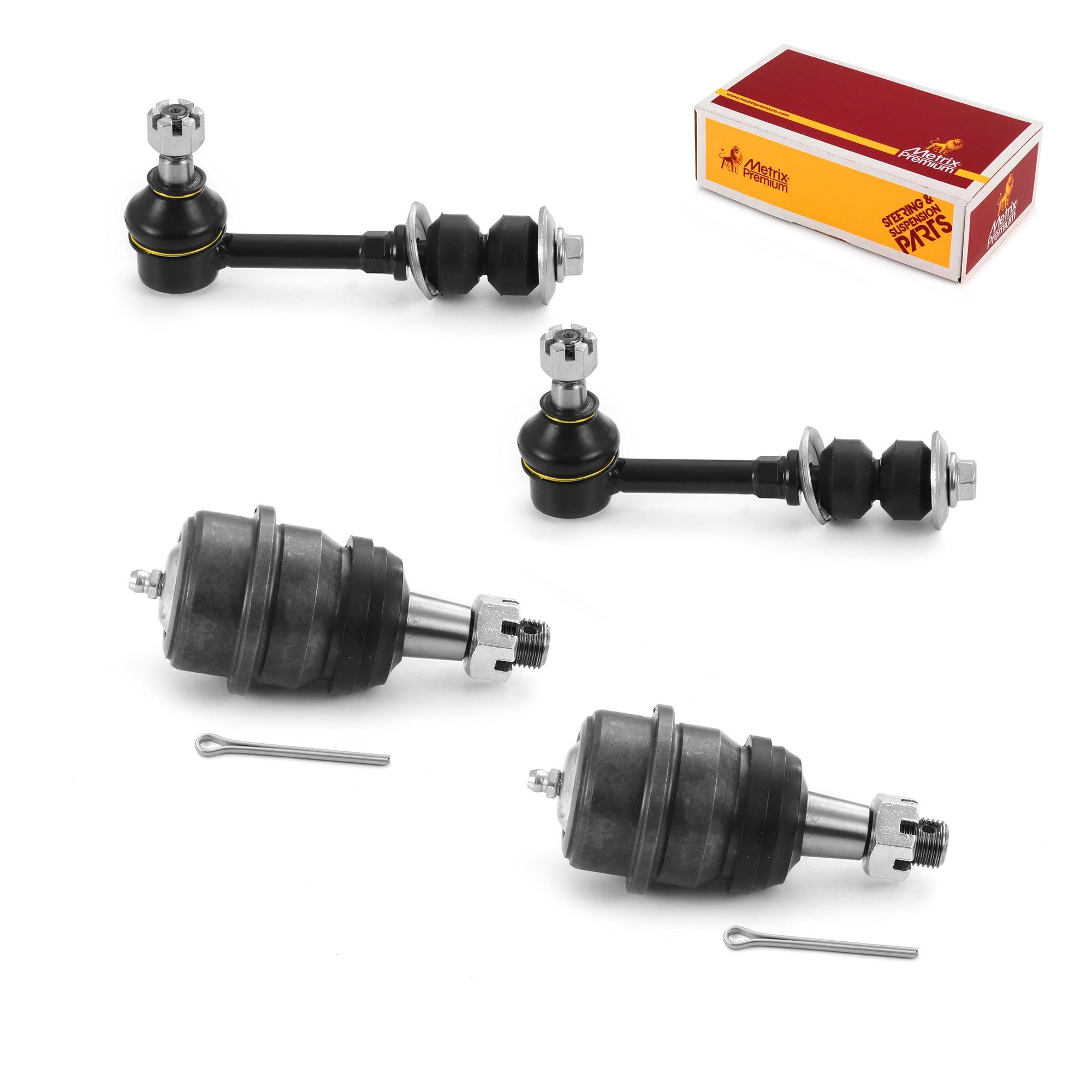 Metrix Premium 4 PC Stabilizer Bar Link and Upper Ball Joint Kit 96594MT
