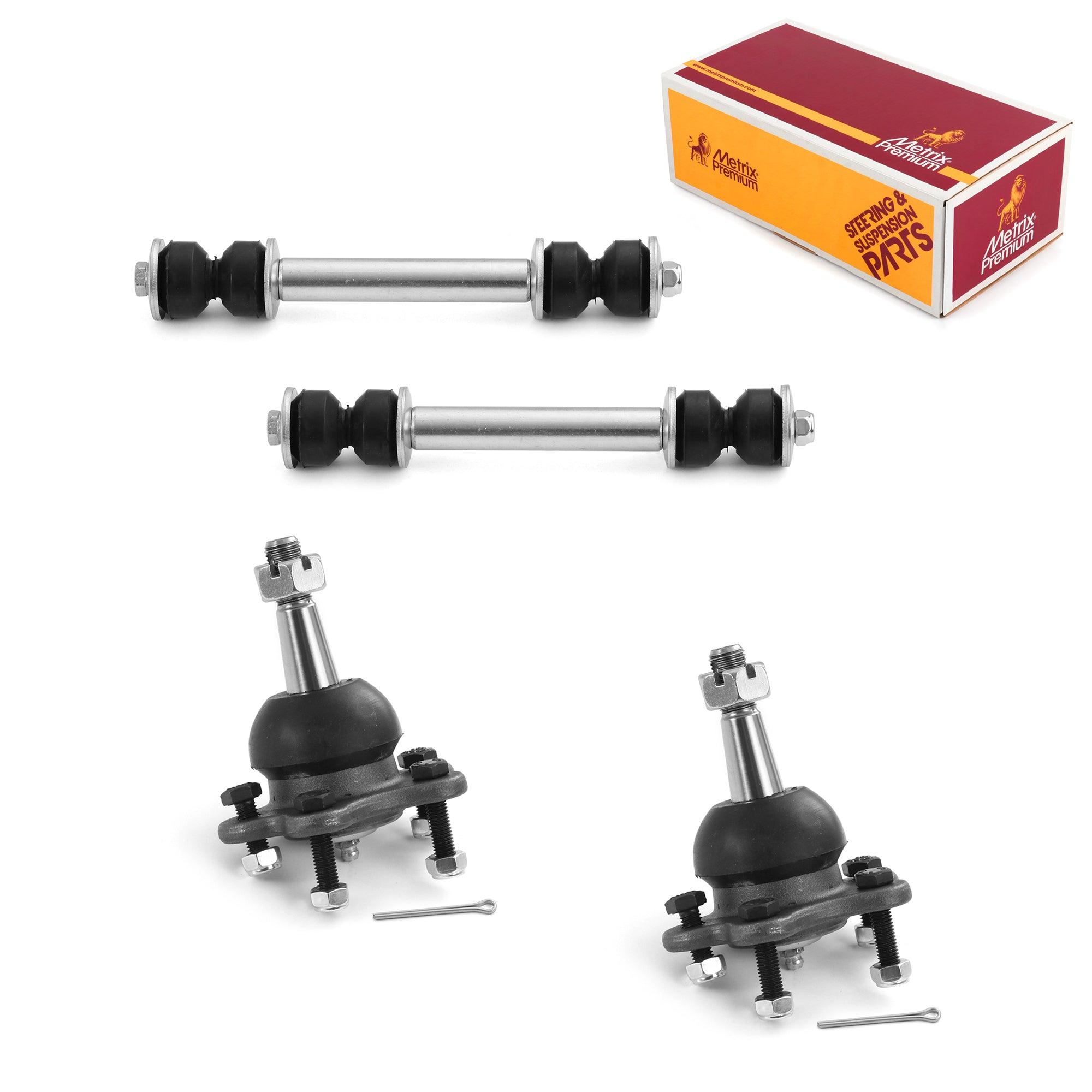 Metrix Premium 4 PC Stabilizer Bar Link and Upper Ball Joint Kit 96600MT