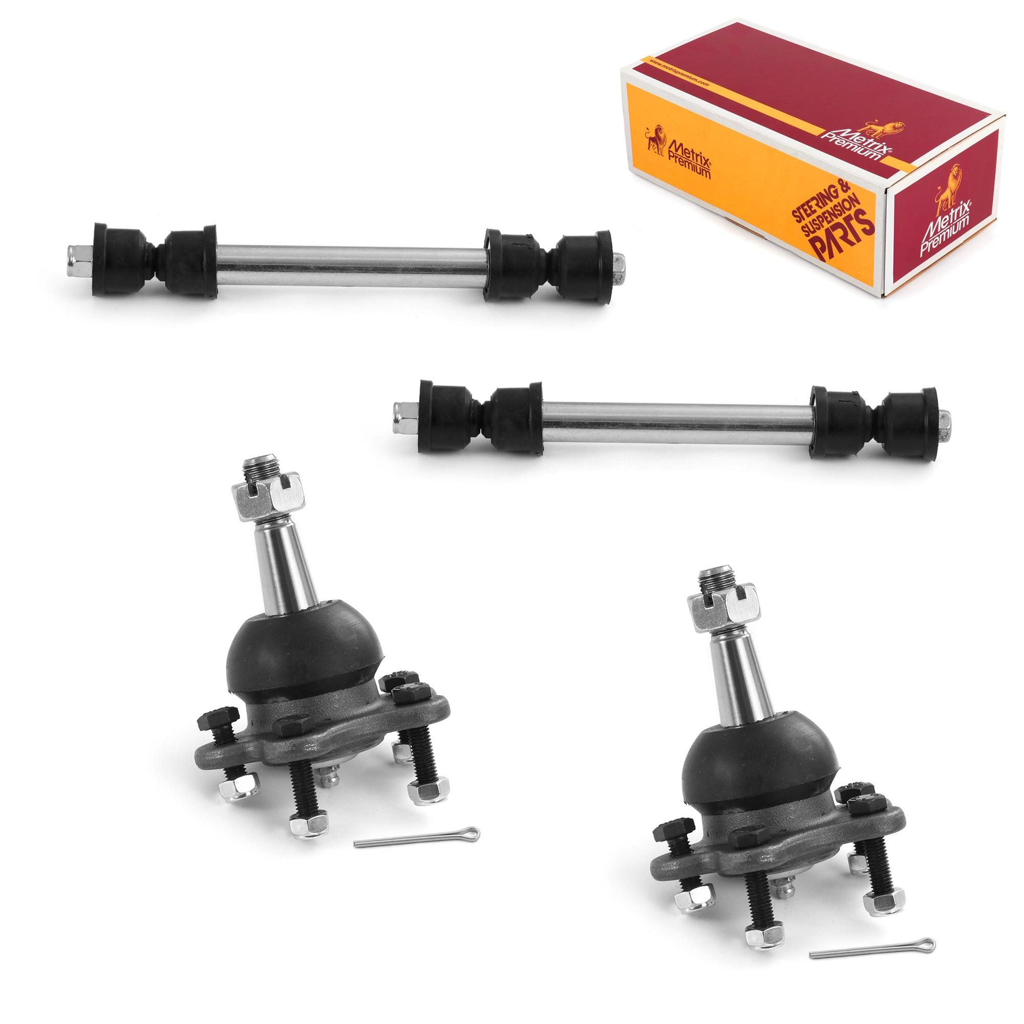 Metrix Premium 4 PC Stabilizer Bar Link and Upper Ball Joint Kit 96604MT