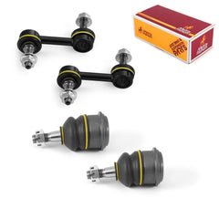 Metrix Premium 4 PC Stabilizer Bar Link and Upper Ball Joint Kit 96605MT