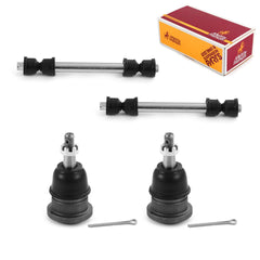 Metrix Premium 4 PC Stabilizer Bar Link and Upper Ball Joint Kit 96606MT