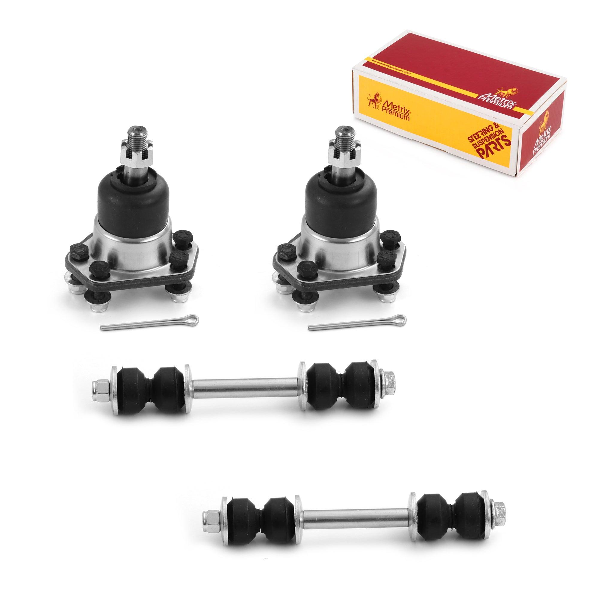 Metrix Premium 4 PC Stabilizer Bar Link and Upper Ball Joint Kit 96608MT