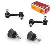 Metrix Premium 4 PC Stabilizer Bar Link and Upper Ball Joint Kit 96609MT