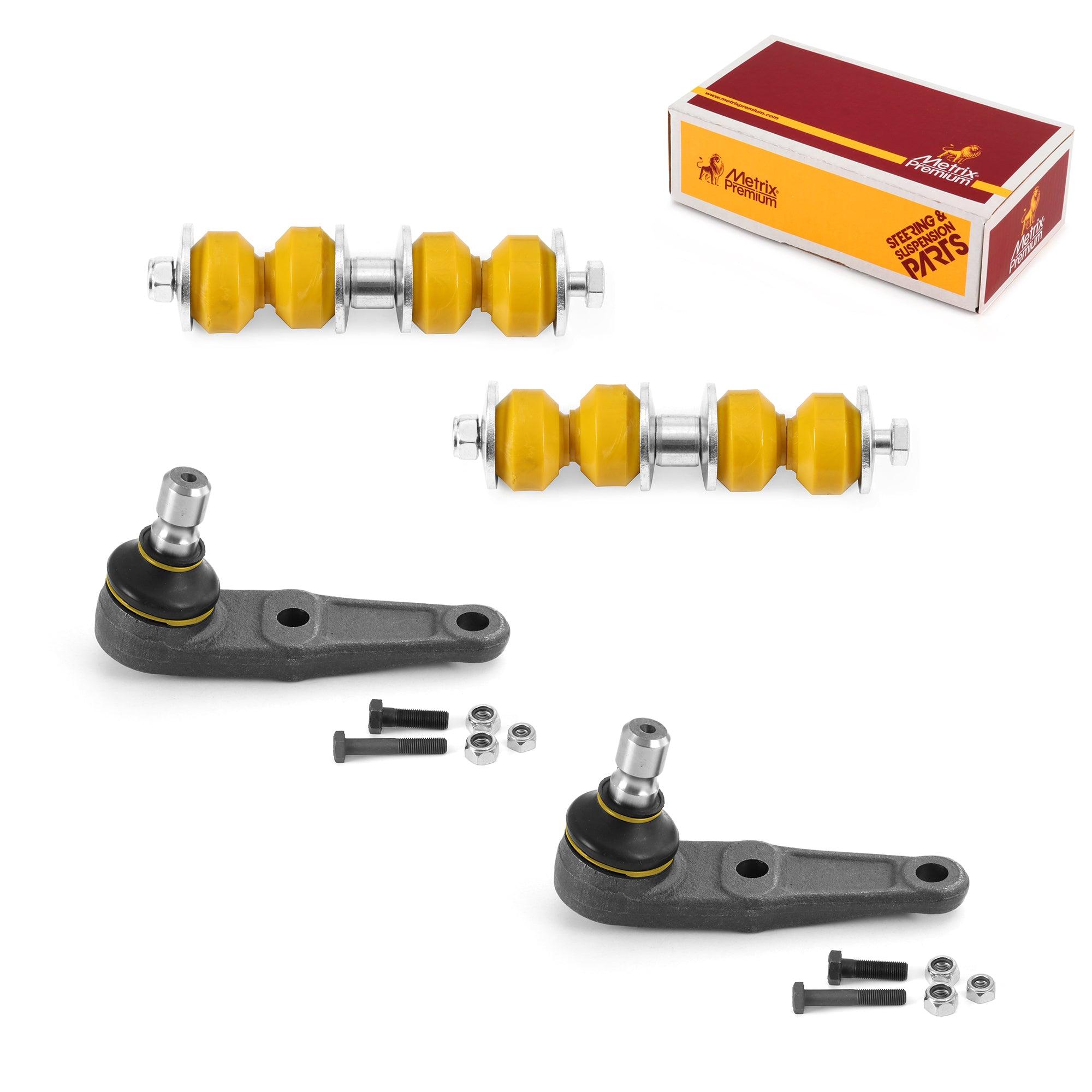 Metrix Premium 4 PC Stabilizer Bar Link and Lower Ball Joint Kit 96877MT