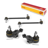 Metrix Premium 4 PC Stabilizer Bar Link and Lower Ball Joint Kit 96896MT