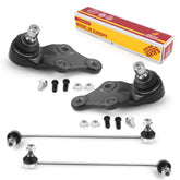 Metrix Premium 4 PC Front Stabilizer Bar Link and Front Lower Ball Joint Kit 96943MT OEM fit auto parts