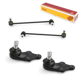 Metrix Premium 4 PC Stabilizer Bar Link and Lower Ball Joint Kit 96955MT