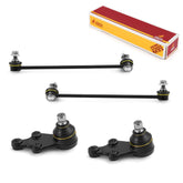 Metrix Premium 4 PC Stabilizer Bar Link and Lower Ball Joint Kit 96958MT