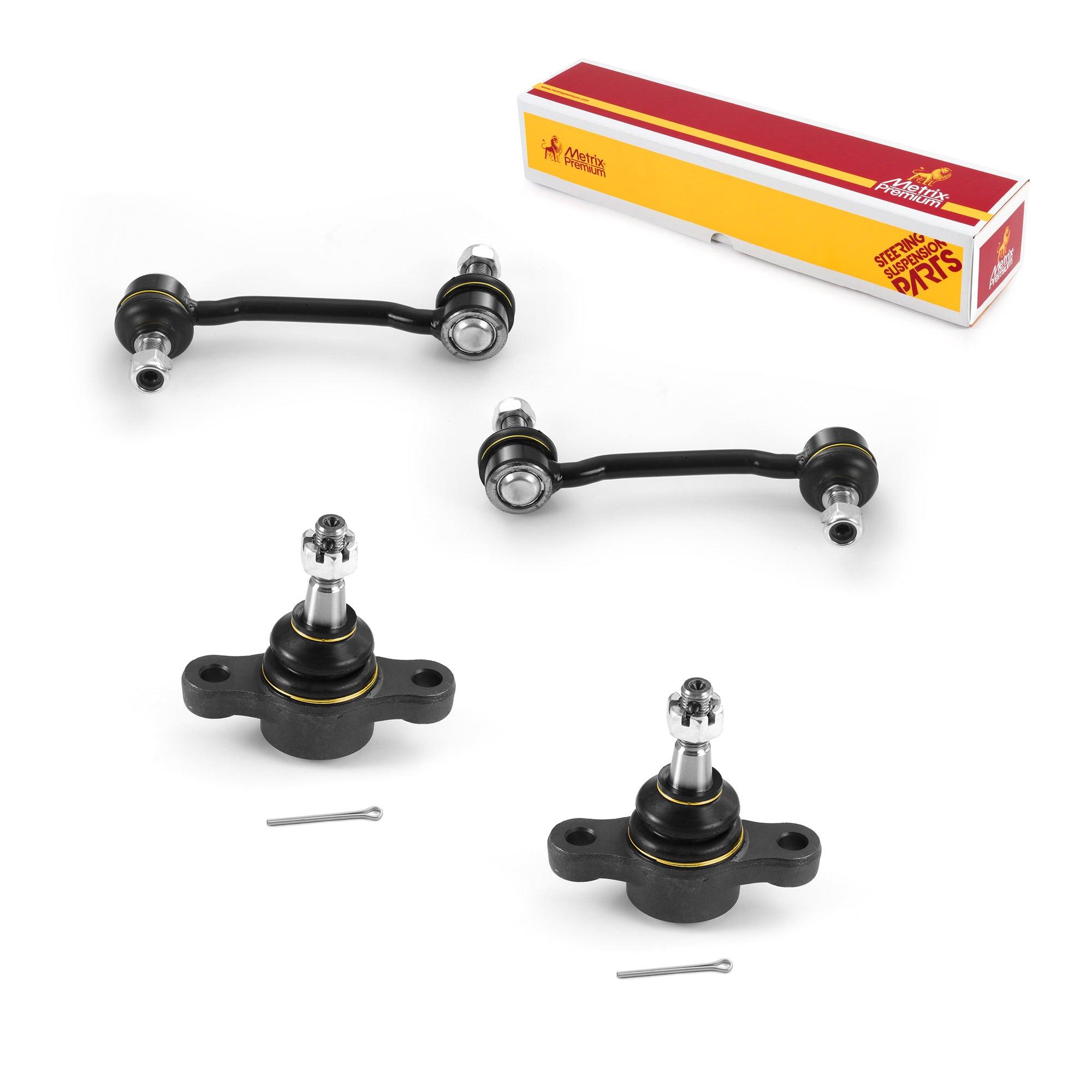 Metrix Premium 4 PC Stabilizer Bar Link and Lower Ball Joint Kit 96960MT