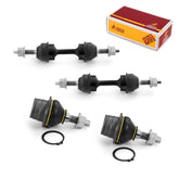 Metrix Premium 4 PC Stabilizer Bar Link and Lower Ball Joint Kit 96988MT