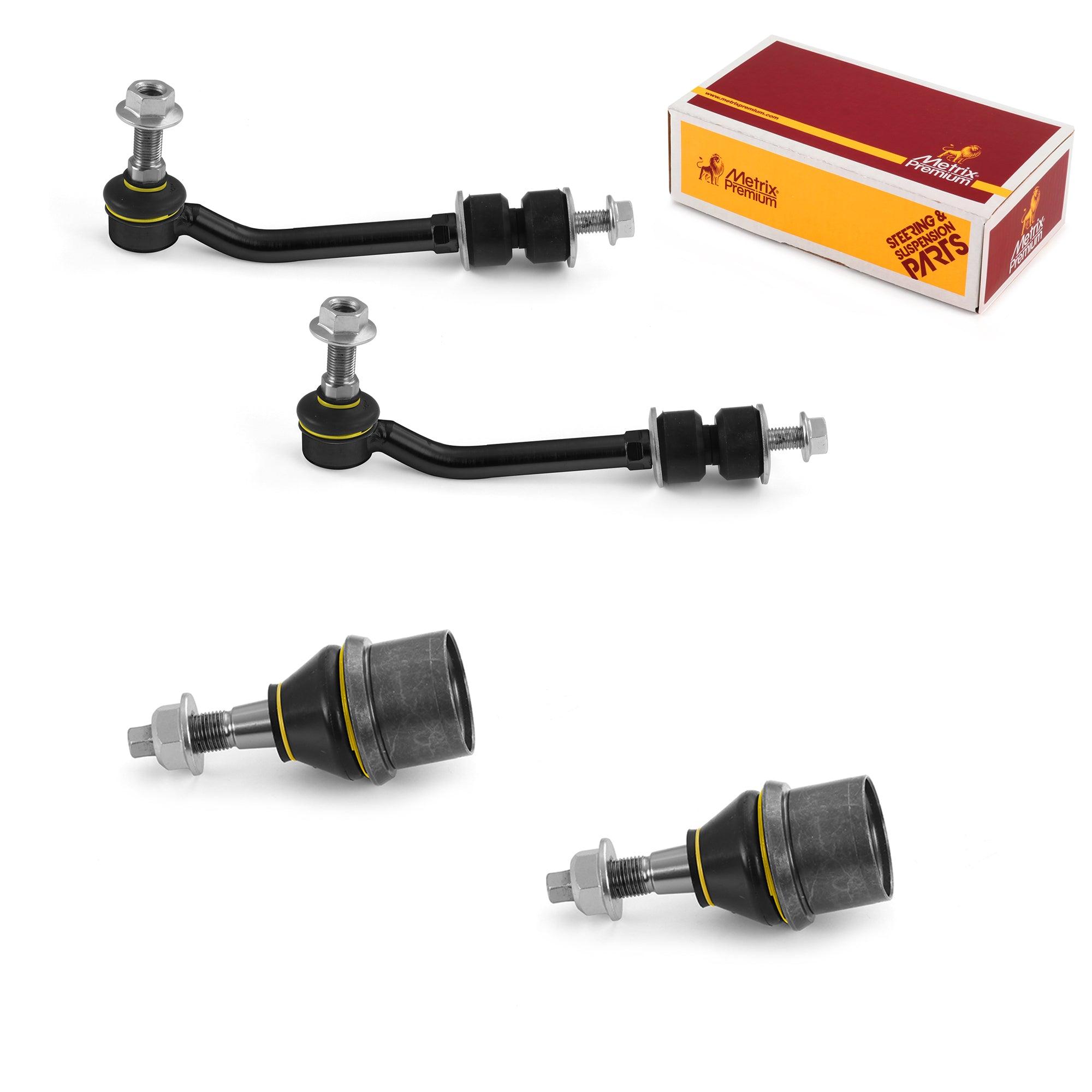 Metrix Premium 4 PC Stabilizer Bar Link and Lower Ball Joint Kit 97019MT