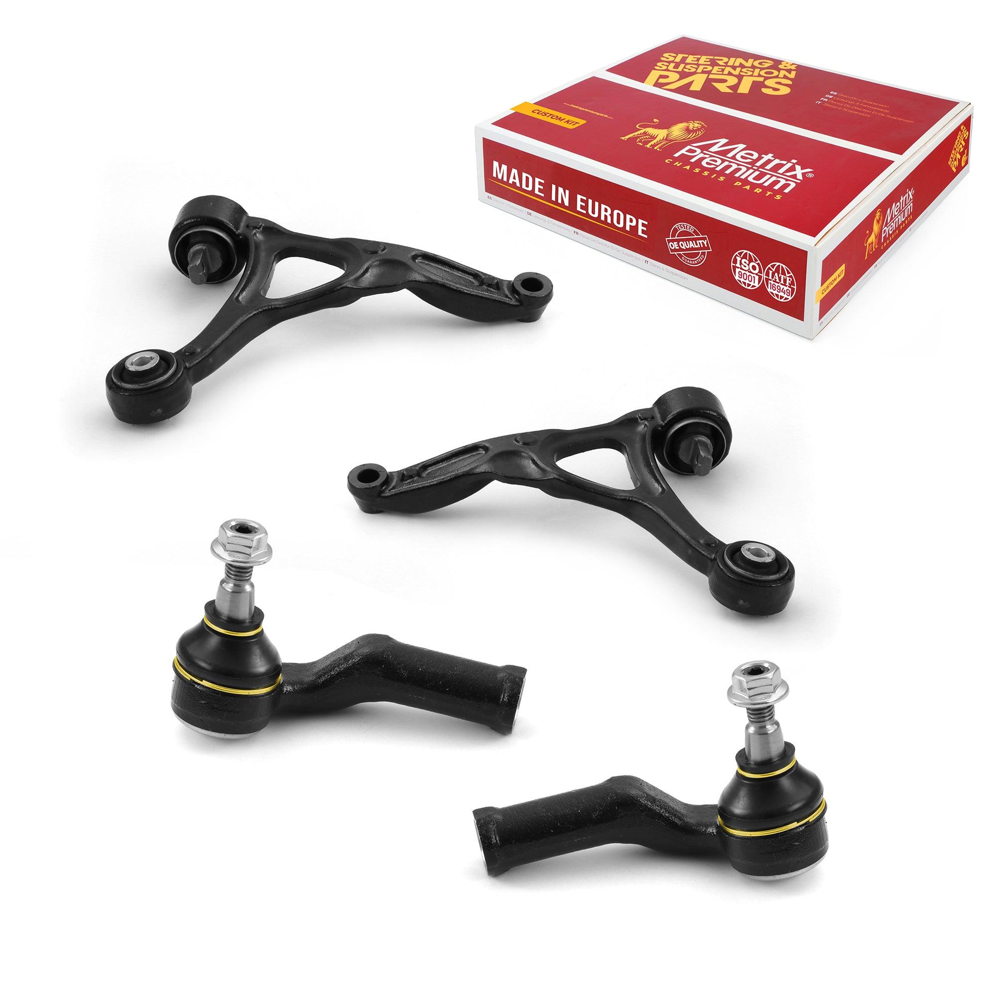 Metrix Premium 4 PC Control Arm and Outer Tie Rod End Kit 97068MT