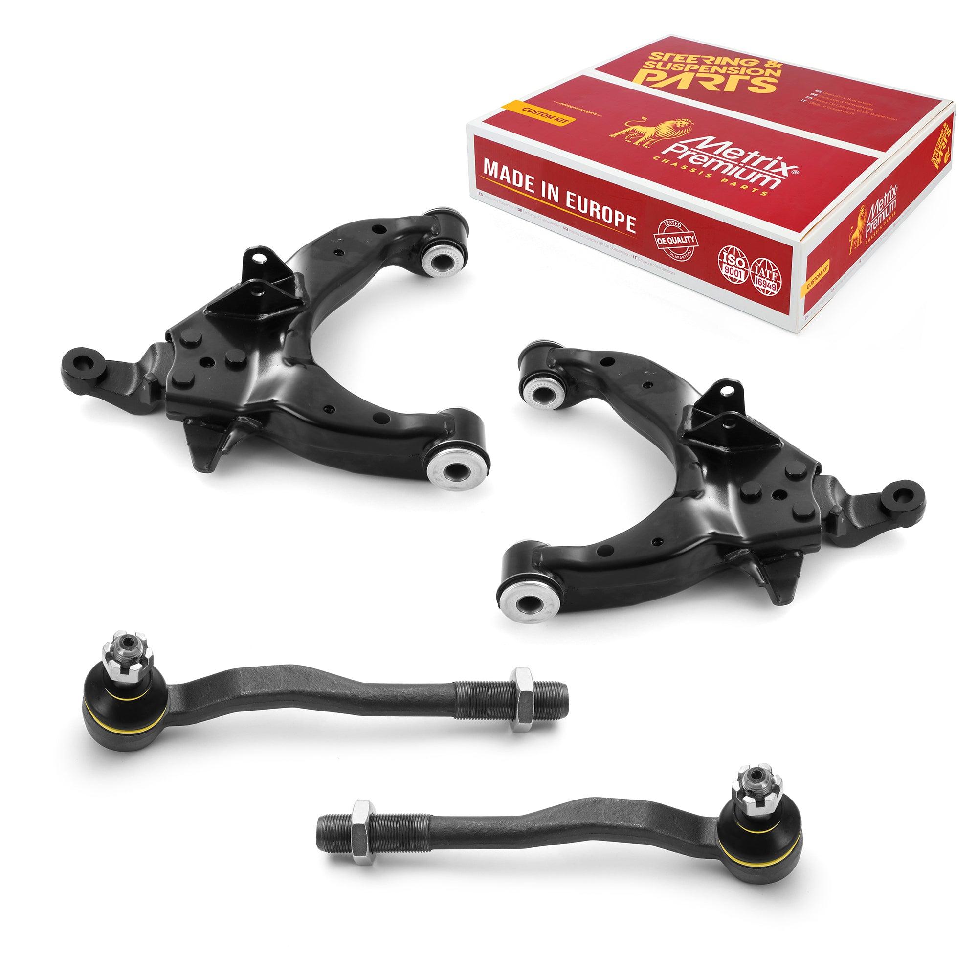 Metrix Premium 4 PC Control Arm and Outer Tie Rod End Kit 97073MT