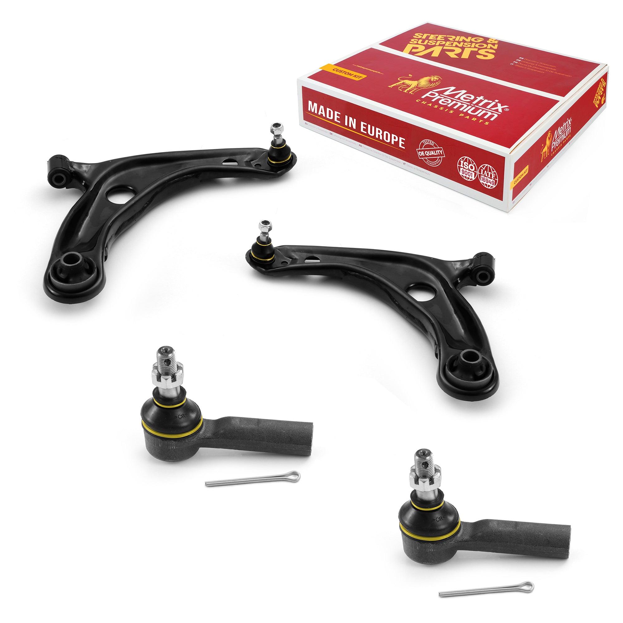 Metrix Premium 4 PC Control Arm and Outer Tie Rod End Kit 97079MT