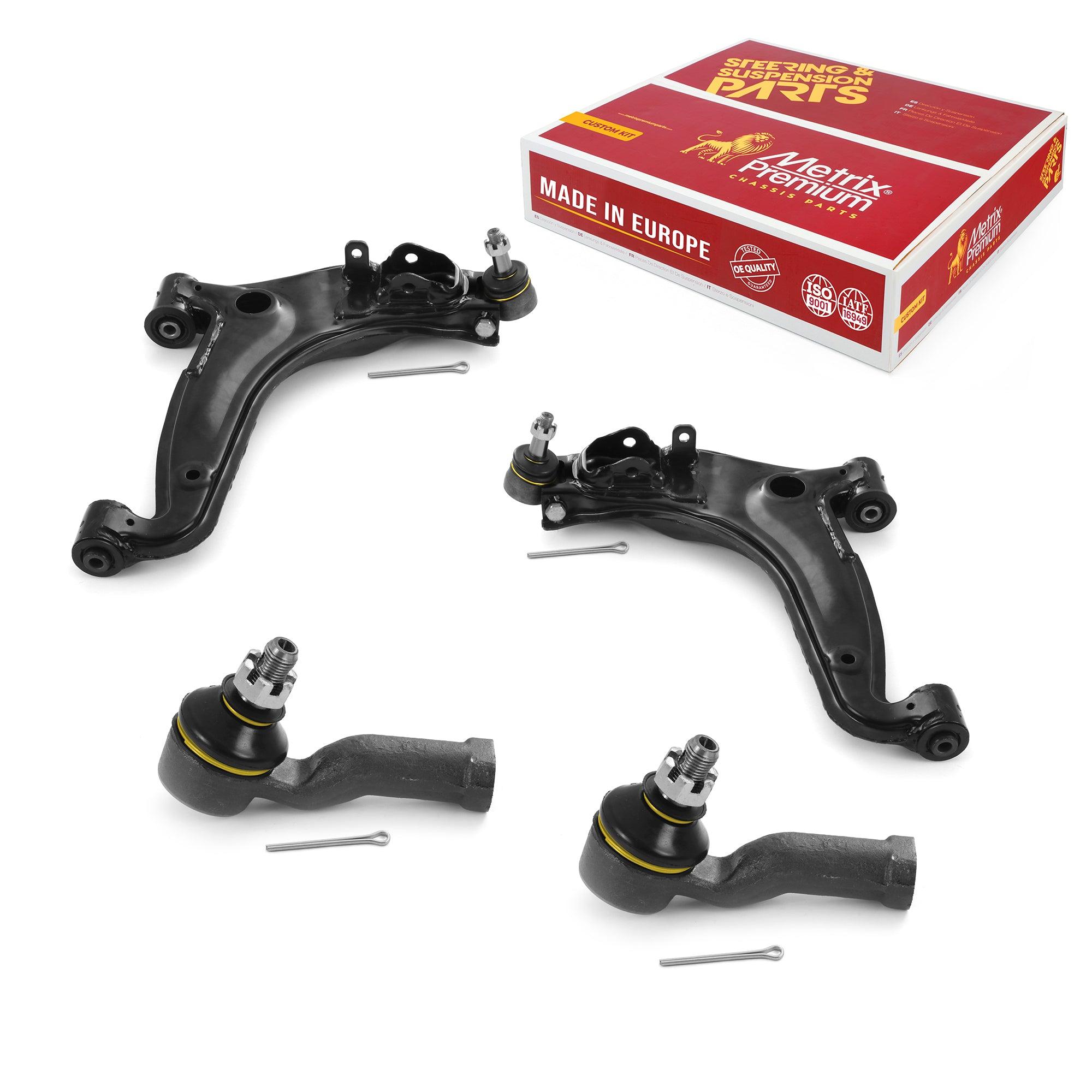 Metrix Premium 4 PC Control Arm and Outer Tie Rod End Kit 97095MT