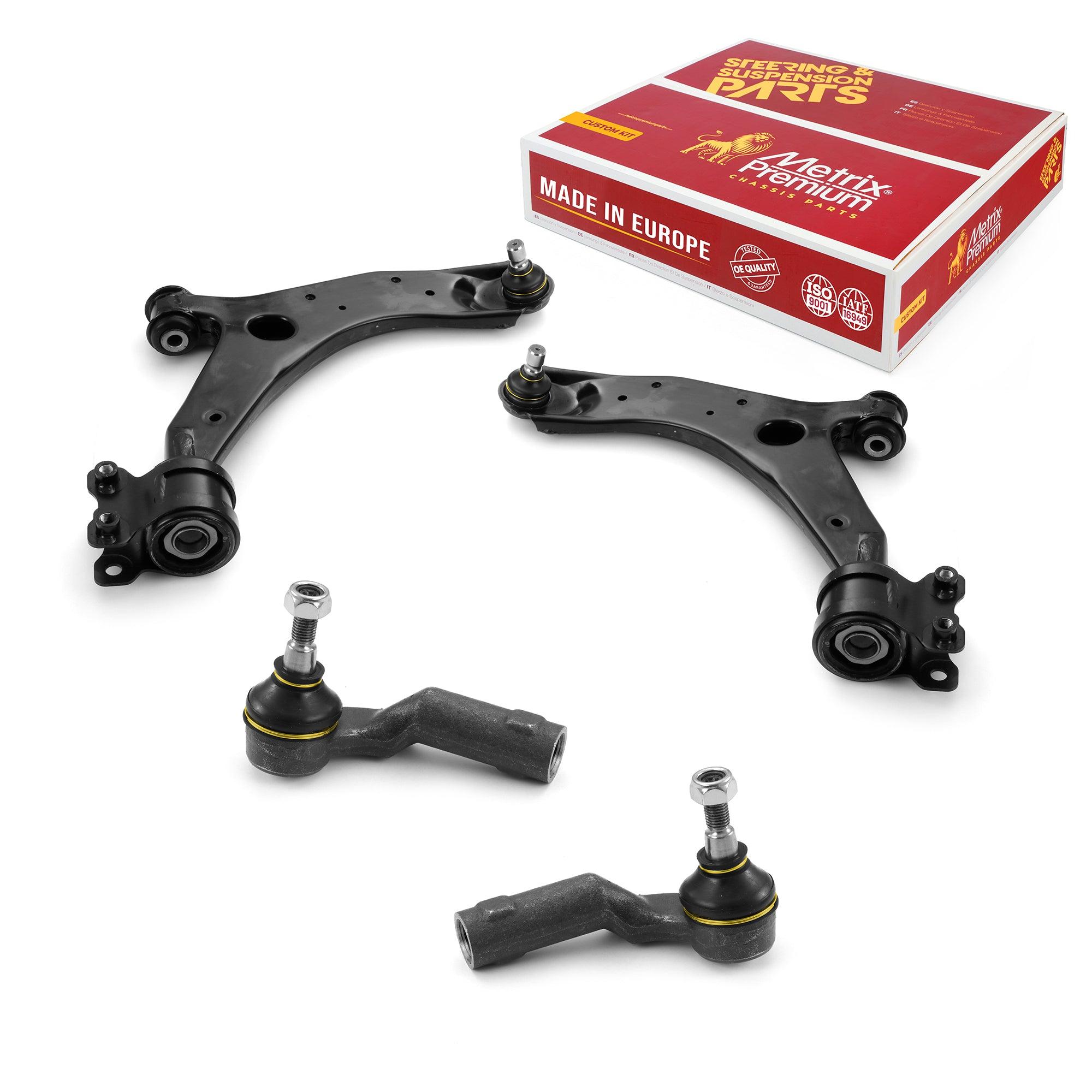 Metrix Premium 4 PC Control Arm and Outer Tie Rod End Kit 97097MT