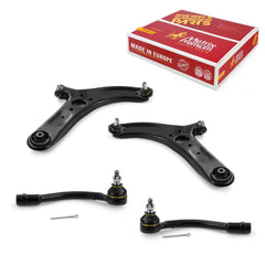 Metrix Premium 4 PC Control Arm and Outer Tie Rod End Kit 97108MT