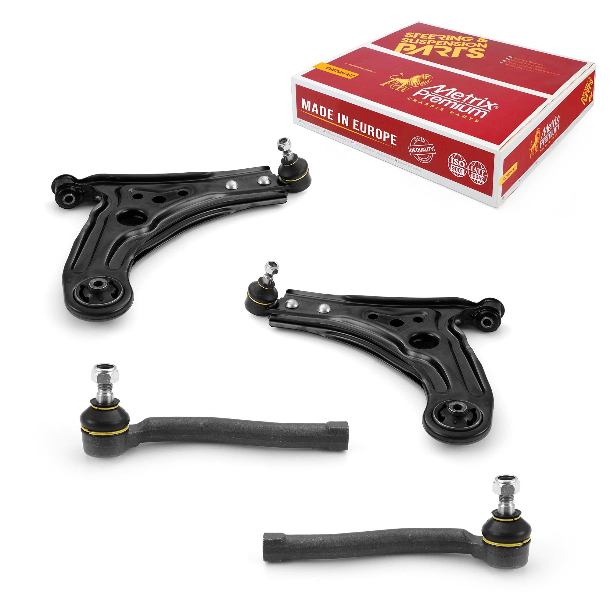 Metrix Premium 4 PC Control Arm and Outer Tie Rod End Kit 97167MT
