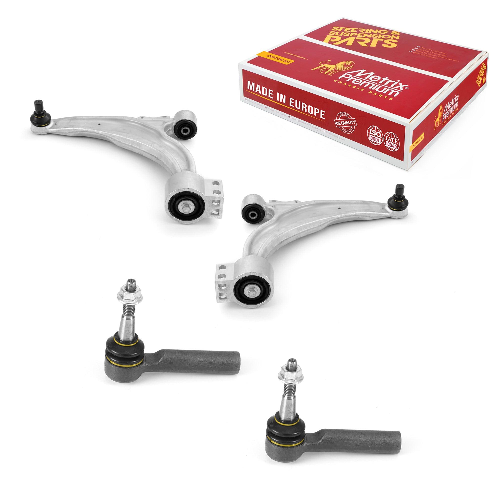 Metrix Premium 4 PC Control Arm and Outer Tie Rod End Kit 97171MT
